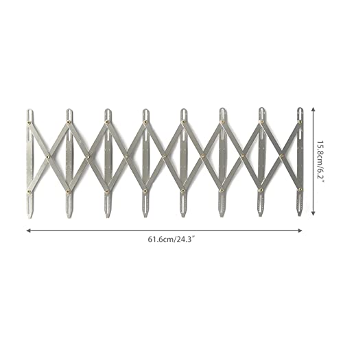 Expanding Sewing Gauge, Aluminum Sewing Gauge Button Guide Equal Space Divider Sewing Tool For Quilting Craft Pleat Button Space #TOP2