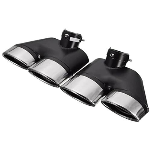 Tuyaux d'échappement en acier inoxydable pour Mercedes Benz W220 S430 S500 AMG 2000-2006