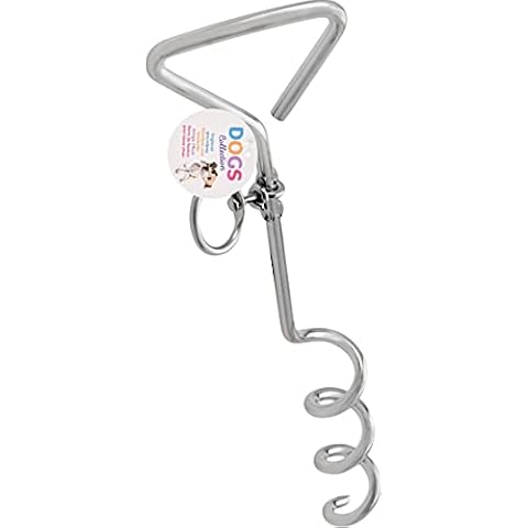 Spiral pike, ground anchor, ideal for outdoor, camping or yard lead, suitable for small to large dogs Cover