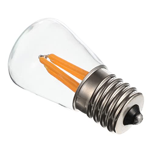 HONITANO Bombilla Led E17 Para Refrigerador 220v Luz Cálida 2700k Ahorro Energía Estilo Vintage Para Congelador y Campana Extractora 1 Unidad Uso Doméstico Prolongado