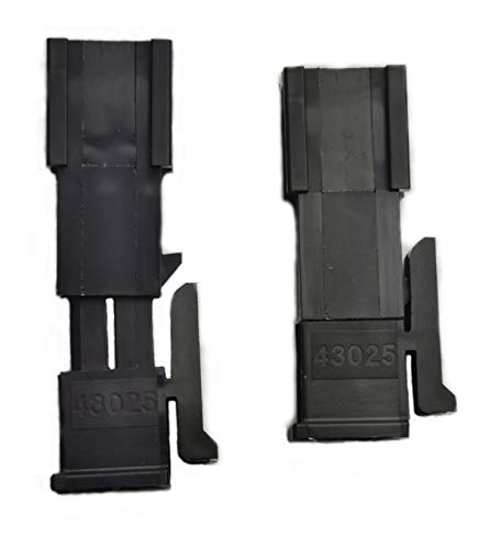 Molex Micro-Fit 3.0 dual row (2 Circuits) Male & Female receptacle plug, w/Terminal sockets, (Pack of 10 Complete Set)