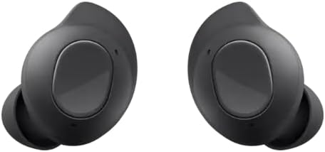 Galaxy Buds FE True Wireless Auriculares Bluetooth, comodidad y seguridad en el oído, diseño de punta de ala, cambio automático de audio, control táctil, asistente de voz integrado, versión de EE. UU., grafito