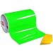 ORAFOL ORACAL 6510 Fluorescent Green Cast Vinyl Wrap 12" x 24" Roll for Cricut, Silhouette & Cameo Including Hard Yellow Detailer Squeegee (1 Roll Pack)