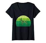Photo Gallery donna vintage dog chihuahua shamrock trifoglio regali irlandesi uomo donna maglietta con collo a v Photo Gallery donna vintage dog chihuahua shamrock trifoglio regali irlandesi uomo donna maglietta con collo a v