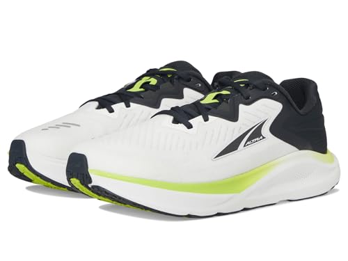 ALTRA Paradigm 8 Road Tênis de corrida masculino, Branco/preto, 40
