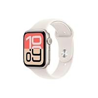 Apple Watch SE 3 GPS + Cellular, Cassa 44 mm in alluminio galassia con Cinturino Sport galassia...
