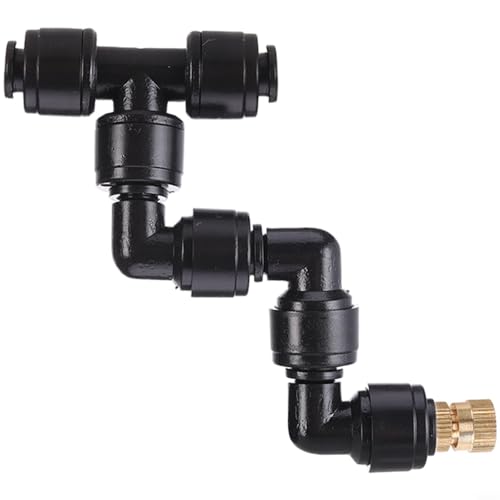 GANCEI Rettili Nebbia Ugello 360 Regolabile Fogger Nebbia Spruzzatore Spruzzatore Sistema Per Terrario, Giardino E Indoor Plant Misting