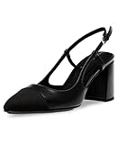 Anne Klein Womens Brooklyn Pump, Black, 8