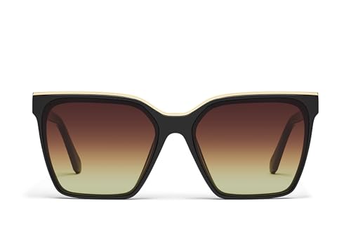 Image of Quay - Womens Sunglasses, Polarized Square Lenses with UV Protection (Vibe Check)