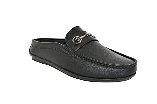 Server Hand Stitched Mens Loafer S5 Shoes for Men Casual Back Open Loafer Shoes for Men Suj Slip On Shoes for Men Black 6 UK/Ind (B0C3J27K34) Amazon Price History, Amazon Price Tracker