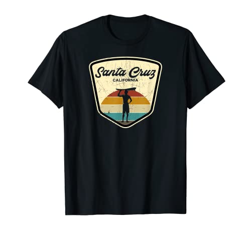 Santa Cruz California vintage retro T-Shirt Santa Cruz California vintage retro T-Shirt