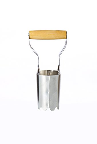 Bloomsz Chrome Metal Bulb Planter - Heavy Duty #TOP1