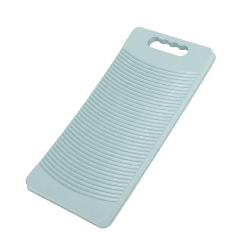 EXQUIMEUBLE Washboard for Hand Washing Clothes Non- Laundry Scrub Board with Soap Holder Effortless Stain Removal Tool for Household Use