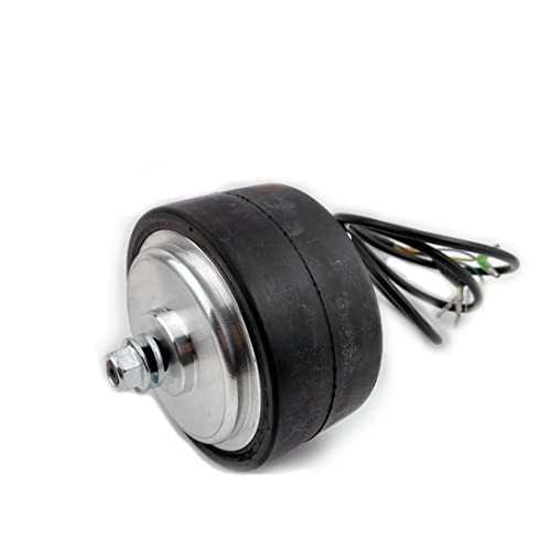 5-Inch Low Speed High Torque 122mm Dual Side Axle 200W Brushless Geared Hub Motor Wheel For Electric Scooter Pushcart