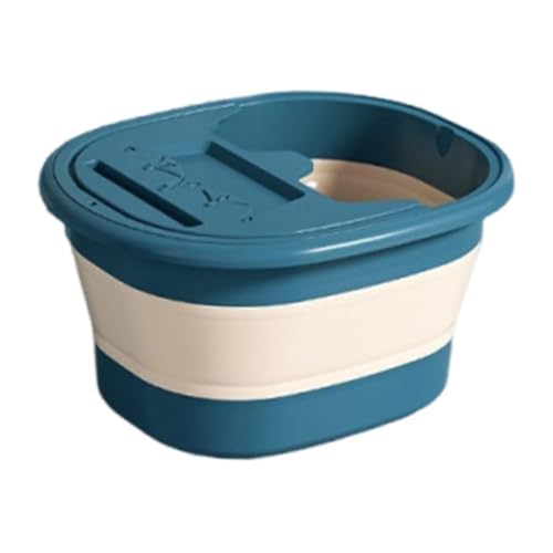 Lavapiés plegable portátil para camping y baños relajantes 6