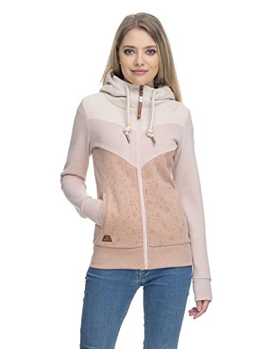 Ragwear TREGA Zip Damen Frauen Kapuzenjacke,Zip...