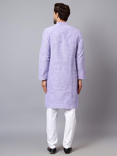 Image of LATEST CHIKAN Men's Cotton Regular Kurta