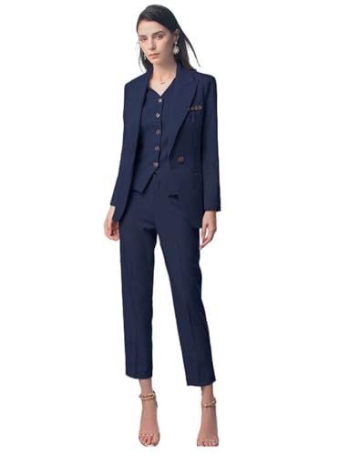 Costume trois pieces femme parfait pour un discours de mariage elegant
