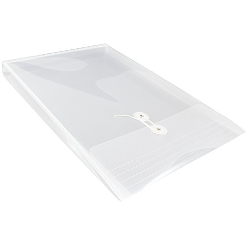 JAM PAPER Buste per Documenti in Plastica con