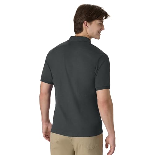 Hanes Men's Short-Sleeve Jersey Pocket Polo (2 pack) - image 3