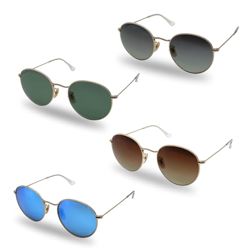 retro classic HD real glass lens stylish polarized sunglasses3