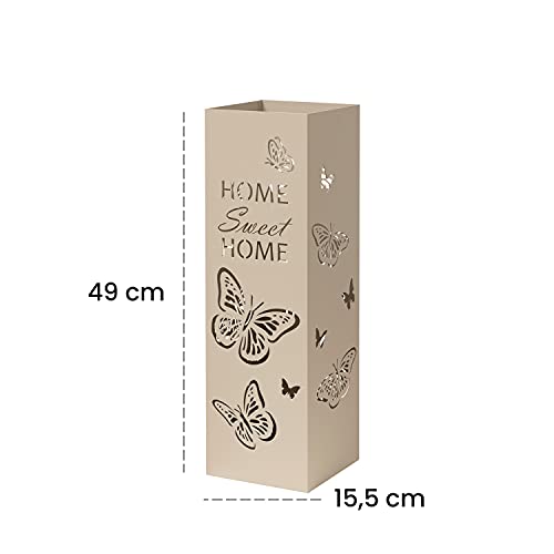 Goldener Regenschirmständer - Große Kapazität Mit Ablauflöchern Für Flur & Eingang