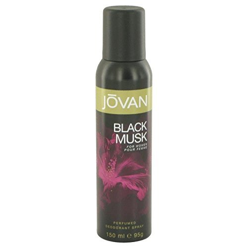 Jovan Black Musk by Jovan Deodorant Spray 5 oz for Women Jovan Black Musk by Jovan Deodorant Spray 5 oz for Women