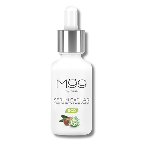 Mission 99 - Serum Capilar | Nutrición y Crecimiento Cabello Mujer y Hombre | 100% Natural | Aceite de Ricino + Romero + Argán | Serum Para el Pelo que Recupera el Brillo, Fortalece y Protege 50ml
