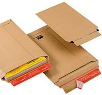 Davpack ColomPac® CP 010 Premium Rigid Envelopes - Cardboard Envelope Pack - 340L x 250W x (up to) 50H mm (Small Parcel) - CP 010.05 - Pack of 100