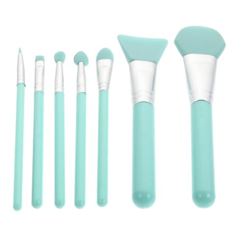Gogogmee 7PCS Silicone Makeup Brush Set Makeup Tool Kit for Foundation Facial Masks Eyebrow