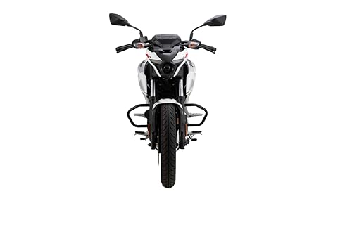 Image of Bajaj Pulsar N160 Twin Disc Single Channel Single Seat Motorcycle /Motorbike - Pearl Metallic White - Ex-Showroom