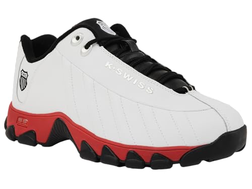Image of K-Swiss Men's ST329 CMF Sneaker, Wide Tennis Walking Shoes Leather Upper