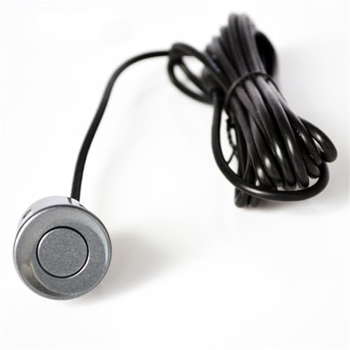 Sensor Marcha Atras Coche Sistemas De Sensor De Estacionamiento con Luz LED para Automóvil con Pantalla Retroiluminación Kit Detector De Monitor De Respaldo De 4 Radares Sensor Estacionamiento(Gr�)