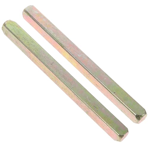 TOBBOMEY 2個 ドアノブ交換用 スピンドルバー 高耐久 軽量 コンパクト設計 取り付け簡単 室内ドア用ドア軸部品