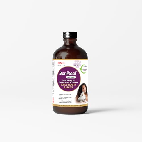 Image of AIMIL Boniheal Pet Liquid | Herbal Medicine For Bone Strength & Health For Dogs & Cats |200ml