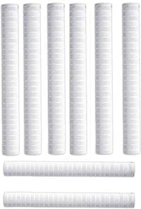 Krullers- Shiny Cricket bat Handle White Grip Extra Tacky (Pack of 8) (B097RFFC1P) Amazon Price History, Amazon Price Tracker