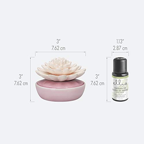 Ellia Calm Waters Porcelain Aroma Diffuser, Pink #TOP5