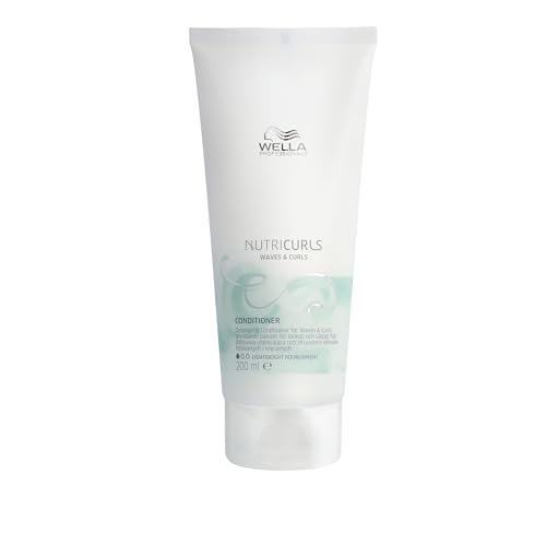 Wella Professionals NUTRICURLS Cleansing Conditioner per capelli ondulati – Con Olio di Jojoba 200 ml