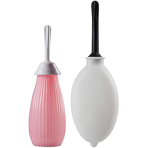 RVDKBULB Natural Vaginal Douche Bottle/Bag Set, with Storage Bag - Included: 1 RVDKBULB Reusable Travel Douche Bag, 1 RVDKBULB Reusable Douche Bottle Cover