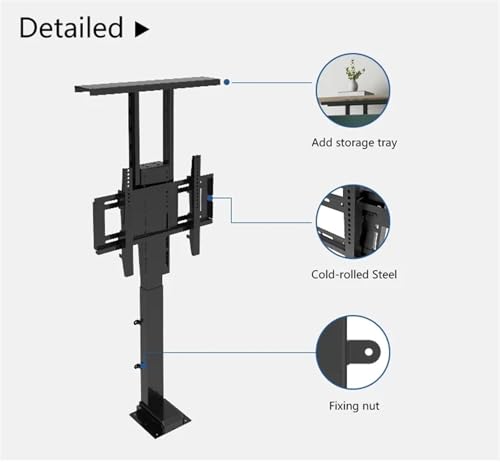 Soporte Eléctrico Motorizado para TV con Control Remoto miniatura 5