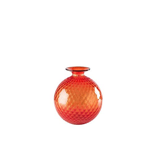  Venini Vaso Balloton da Unisex in Vetro di Murano 100.16 RV F. Oro Filo TP