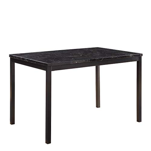 Homelegance Tempe 48' x 30' Dining Table, Black