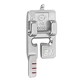 Haofy Snap on Knopfloch Fuß Edelstahl Verschleiß Manuelle Pressen Fuß für PFAFF Nähmaschine Zum Nähen Dekorativ