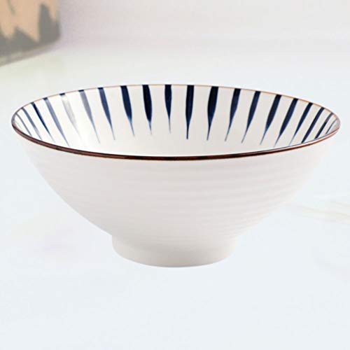 PIXNOR Tigelas de cerâmica estilo japonês, tigelas de macarrão Udon de porcelana grande, tigelas de