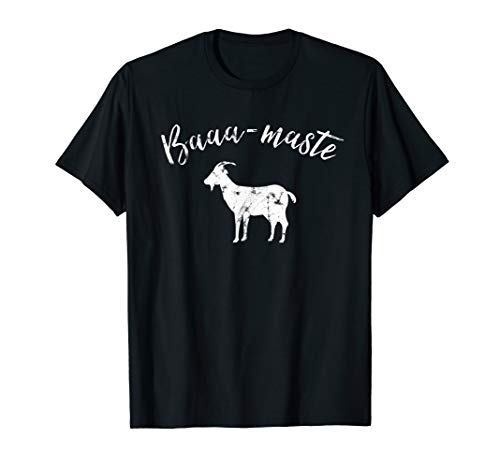 Baaa-Maste Goat Yoga T-Shirt