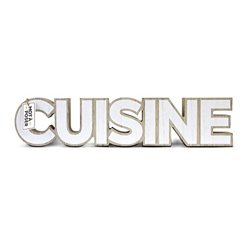 STC Mot a Poser Bois Cuisine