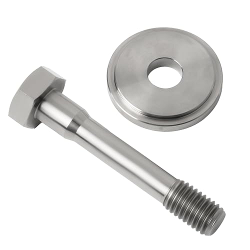Image of Upgrade Titanium Secondary Bolt & Collared Washer Replaces 420441990 420427243 for 2017-2024 Can Am X3 Models,2016-2023 Defender HD10