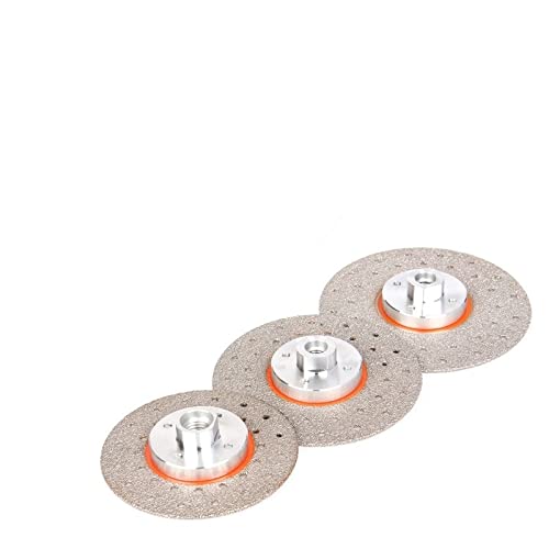 100/115/125mm M14 Filetto Gambo Disco diamantato brasato sotto vuoto for smerigliatrice angolare Ruota da taglio Lama for piastrelle di ceramica(125mm)