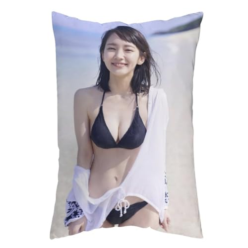 吉岡里帆215 抱き枕カバー クッションカバー インテリア グズ い背当て飾り 座布団 置物 抱きまくら 20"x30"