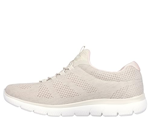 Skechers Sport Women's Women's Summits Fun Flare Sneaker, TPPK=Taupe Pink, 10.53